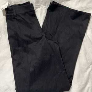 Forever 21 Black Straight-Leg Chinos